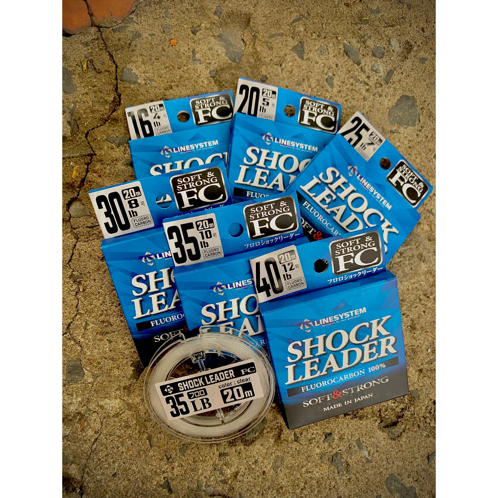 DÂY SHOCK LEADER LINESYSTEM 100% FLUOROCARBON.