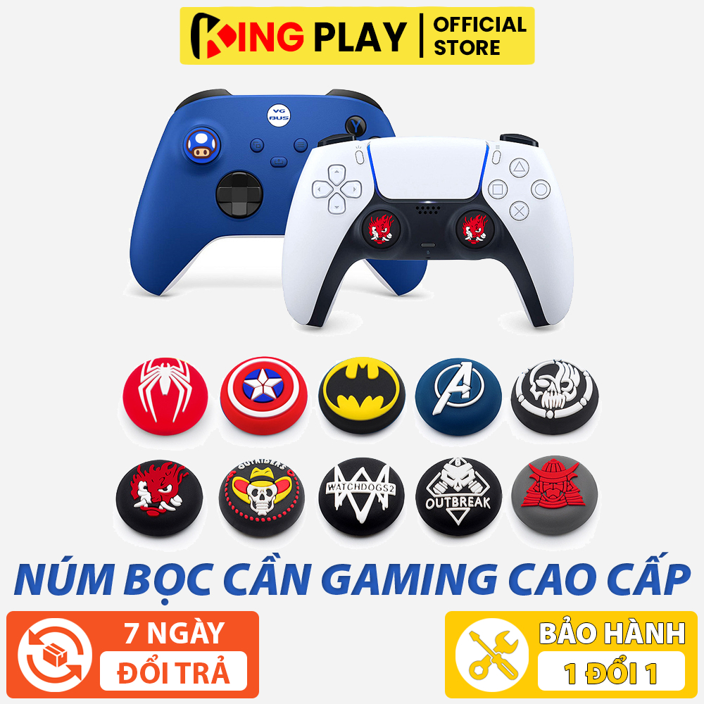 Núm bọc cần Analog tay cầm chơi game chất liệu cao cấp (Bộ 2 núm ...