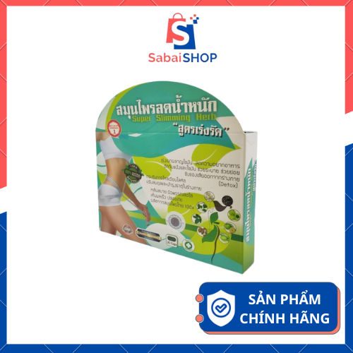 Viên giảm cân Super Slimming Herb chính hãng Thái Lan Sabaishop