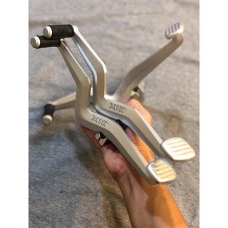 HÀNG LOẠI 1-Cần số 2 chiều nhôm nguyên khối X1R dành cho xe Exciter 150, hàng hãng, 2 màu trắng đen, hình thật sản phẩm