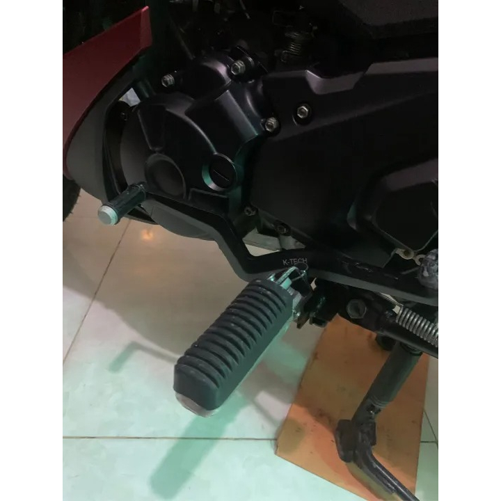 HÀNG LOẠI 1-Cần số 2 chiều nhôm nguyên khối X1R dành cho xe Exciter 150, hàng hãng, 2 màu trắng đen, hình thật sản phẩm