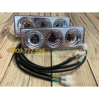 Đèn hậu loại 3 bóng tròn LED dành cho xe ba bánh - ba gác