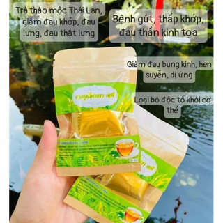 Túi 25 gói trà thảo mộc tea tepee thái lan