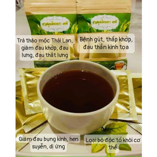 Túi 25 gói trà thảo mộc tea tepee thái lan