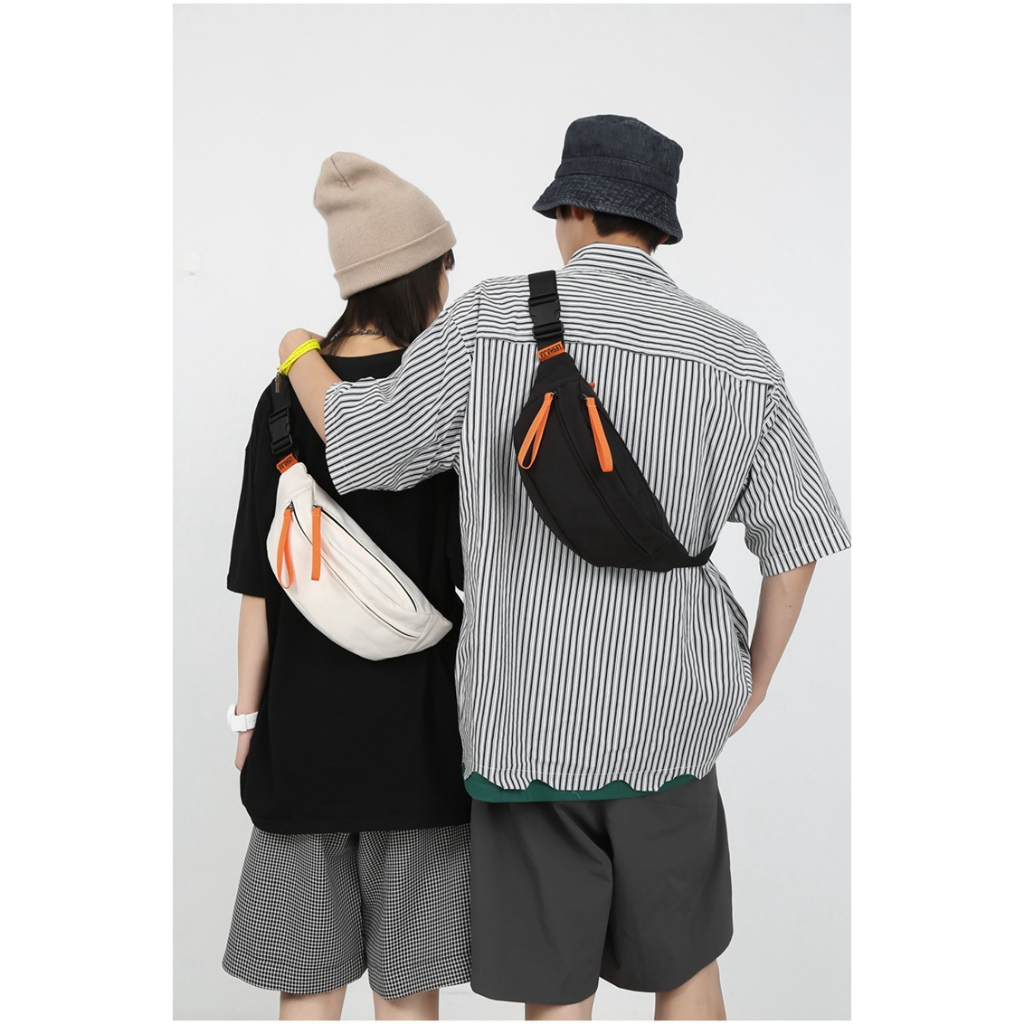 Túi bao tử nam nữ chống thấm nước, túi đeo chéo nam nữ thời trang cá tính | BigBuy360 - bigbuy360.vn