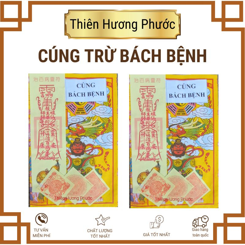 Giấy cúng câu giải hạn trừ bách bệnh
