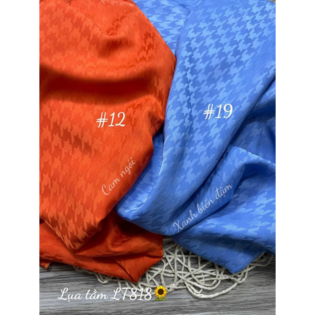 Lụa tăm may áo dài, đầm, áo kiểu