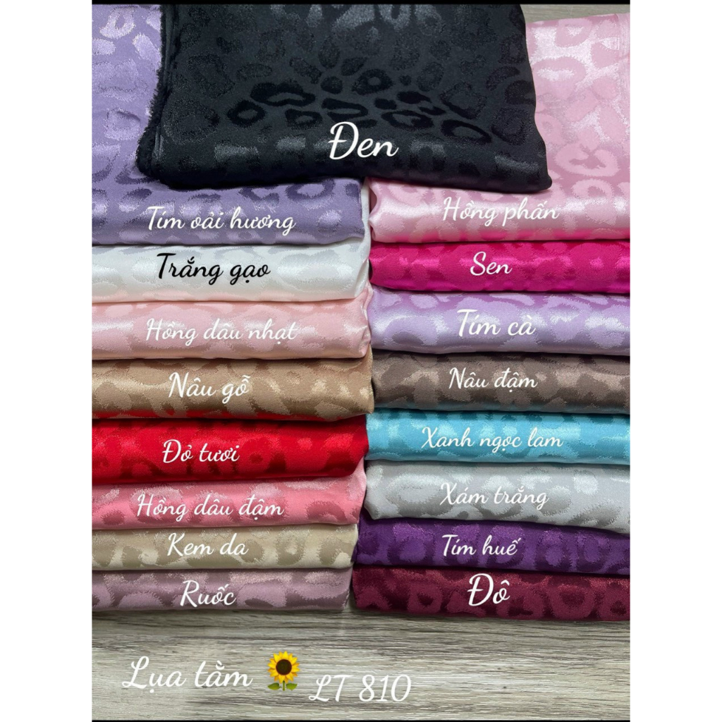 Lụa tăm may áo dài, đầm, áo kiểu