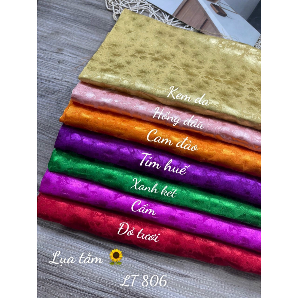 Lụa tăm may áo dài, đầm, áo kiểu