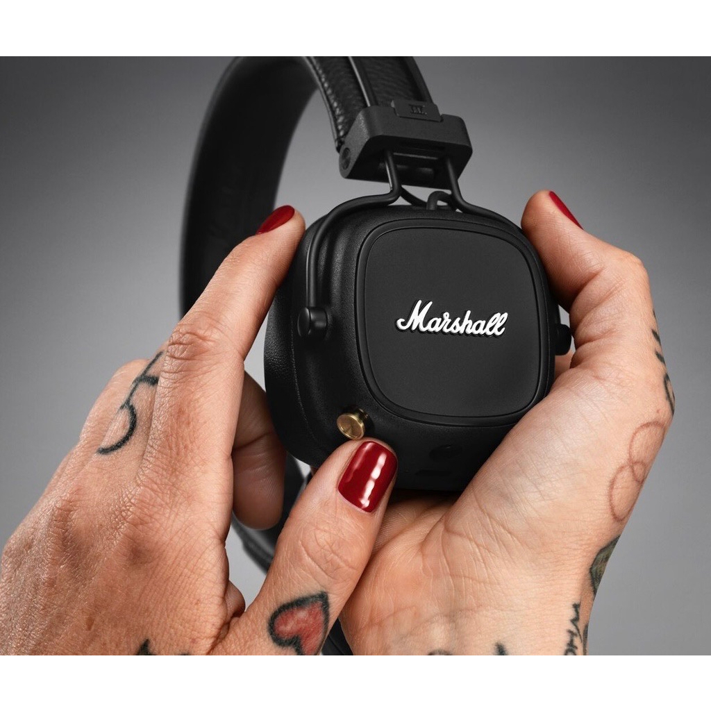 Tai nghe Bluetooth chụp tai Marshall Major IV - Kết nối không dây, New 100% BH 12 tháng | BigBuy360 - bigbuy360.vn