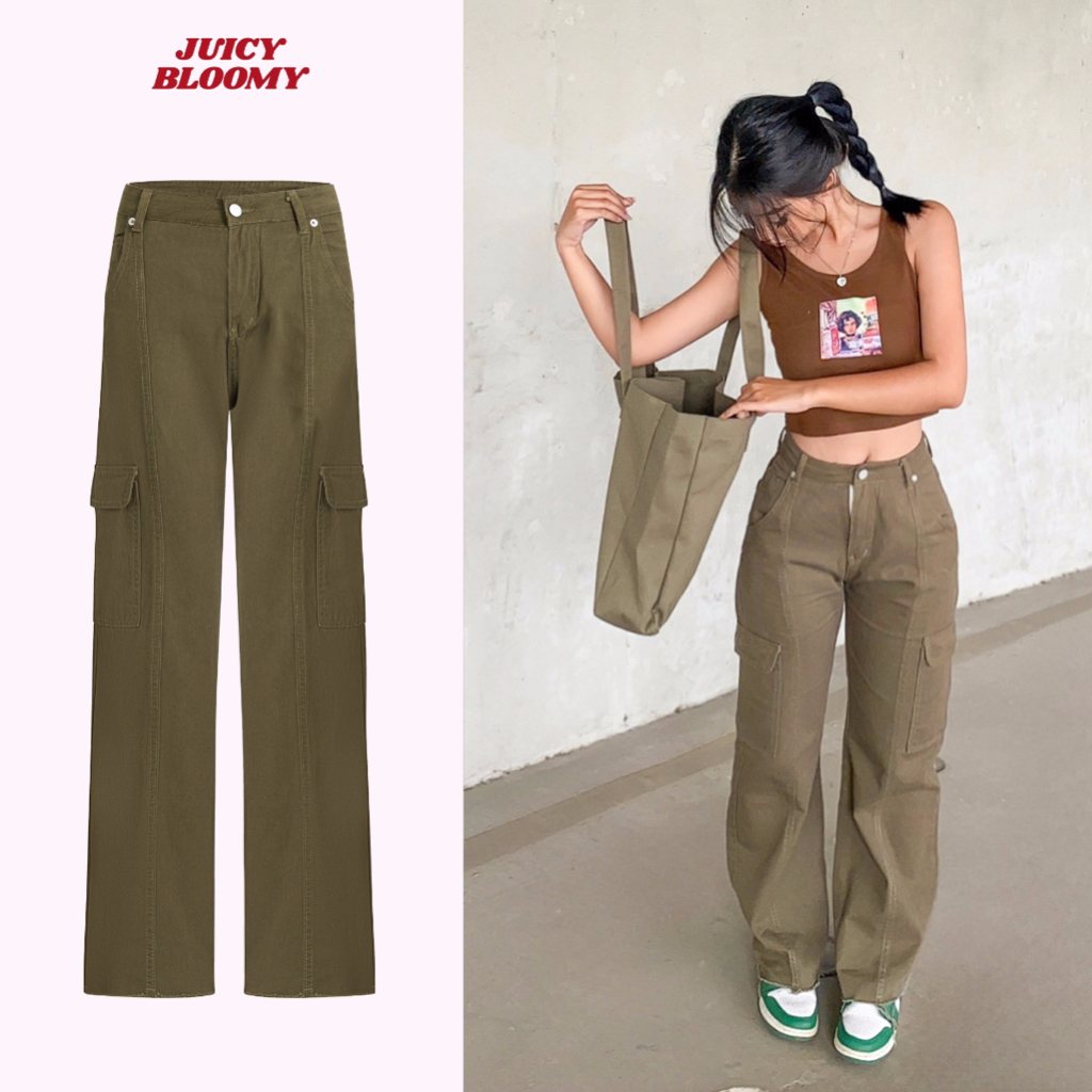 JUICY Quần Cali Baggy Pants thích hợp mặc mọi dịp cân được mọi phong cách