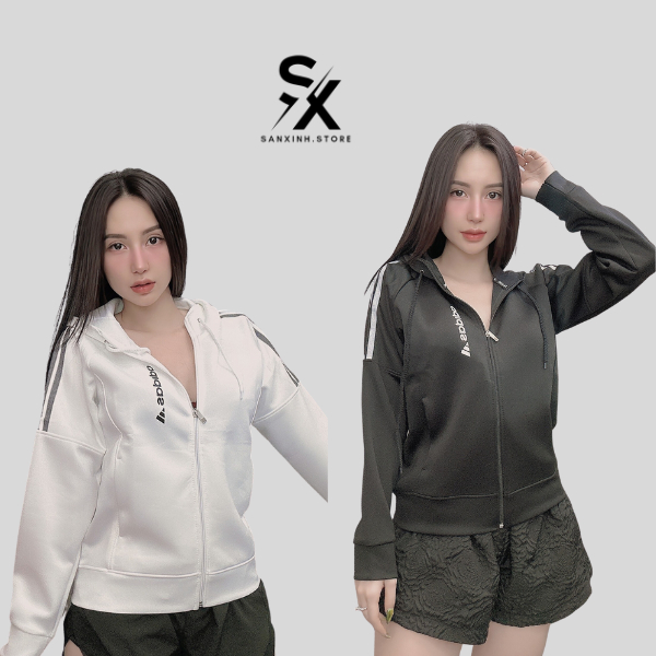 Áo khoác thể thao Adidas đôi nam nữ cao cấp chất liệu poly co dãn 4 chiều Sanxinh 903