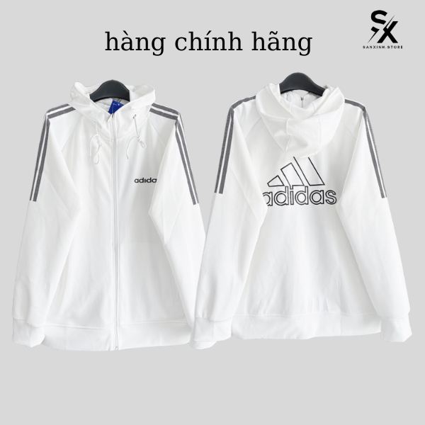 Áo khoác thể thao Adidas đôi nam nữ cao cấp chất liệu poly co dãn 4 chiều Sanxinh 903