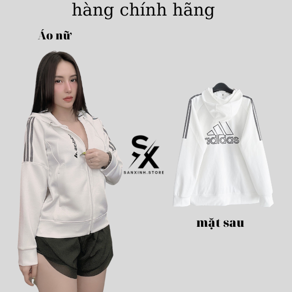 Áo khoác thể thao Adidas đôi nam nữ cao cấp chất liệu poly co dãn 4 chiều Sanxinh 903