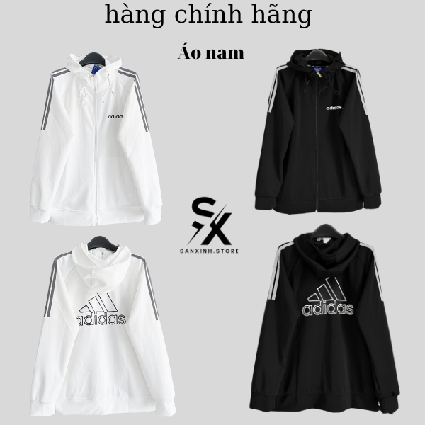 Áo khoác thể thao Adidas đôi nam nữ cao cấp chất liệu poly co dãn 4 chiều Sanxinh 903