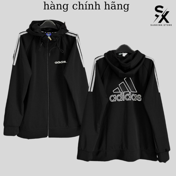Áo khoác thể thao Adidas đôi nam nữ cao cấp chất liệu poly co dãn 4 chiều Sanxinh 903