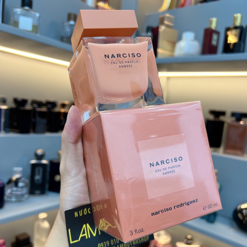 Nước hoa Nữ NARCISO AMBREE Cam 5ml - 10ml