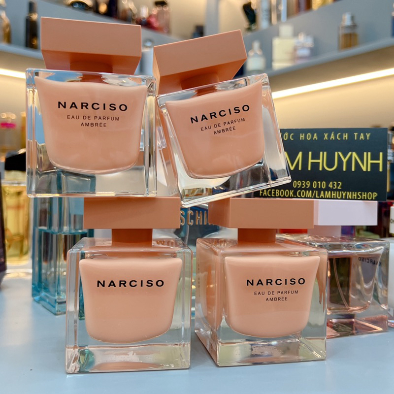 Nước hoa Nữ NARCISO AMBREE Cam 5ml - 10ml