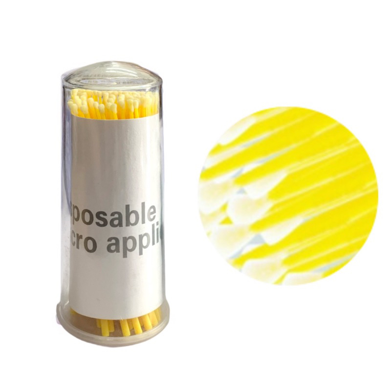 Tăm tháo mi đầu nhỏ đa năng, tăm gỡ mi - hũ 100 cây