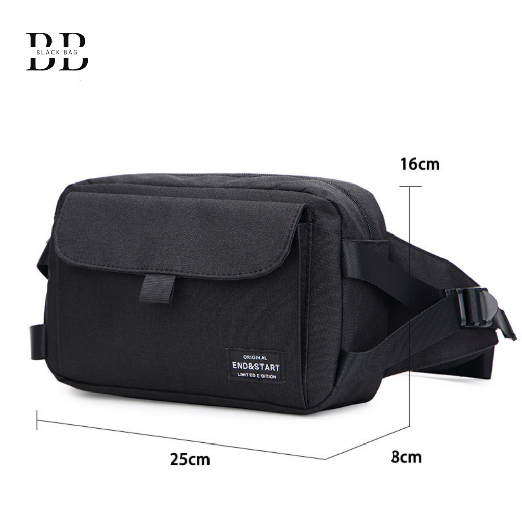 Túi Bao Tử Unisex BlackBag Modern Stomach Bag vải Canva chống nước thời trang cao cấp – Mã TB002 | BigBuy360 - bigbuy360.vn