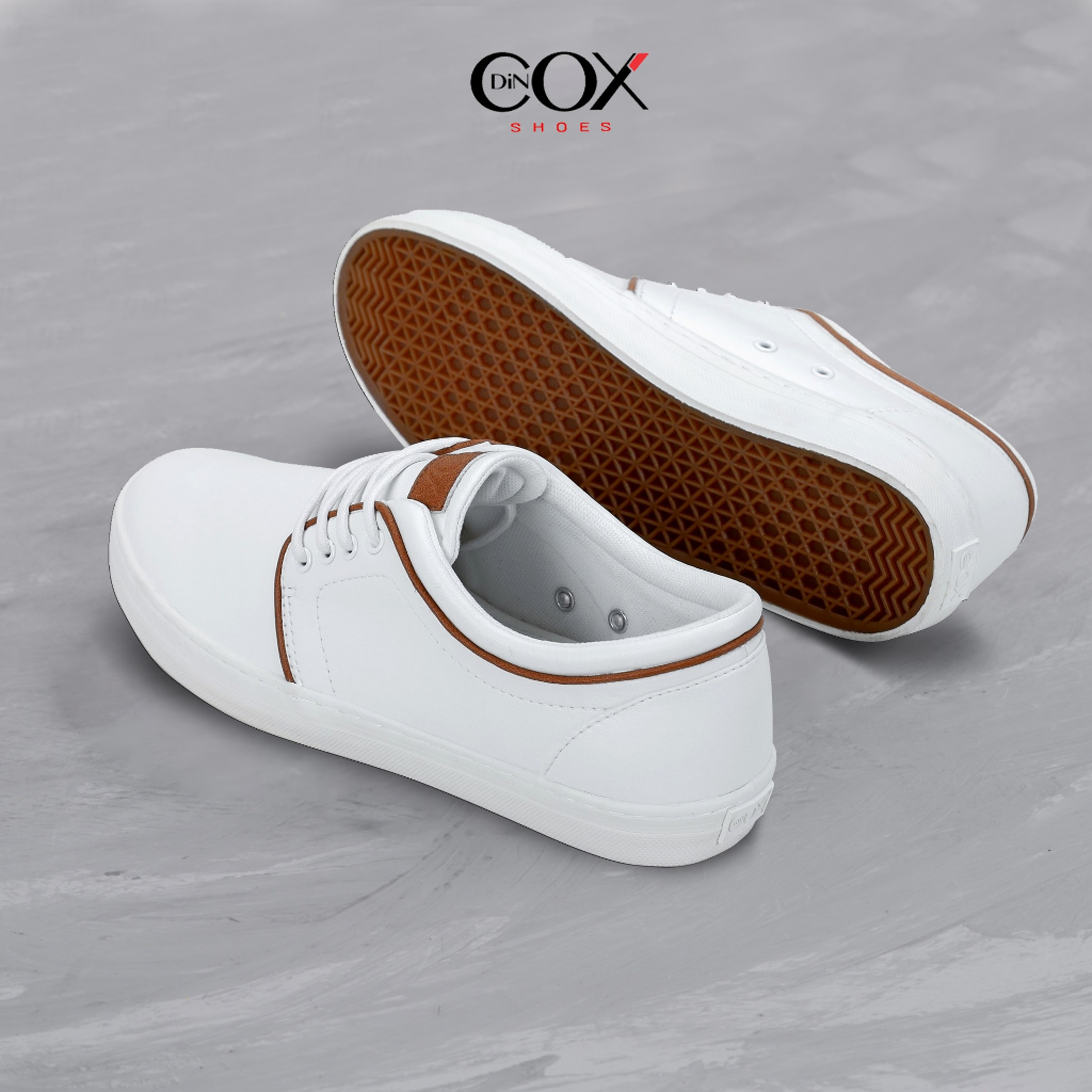 Giày Sneaker Da Nam DINCOX C03 White