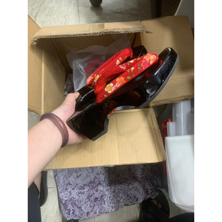 Geta nữ/guốc gỗ Nhật Bản m21051