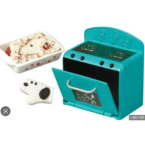 Rement set snoopy retro kitchen newseal
