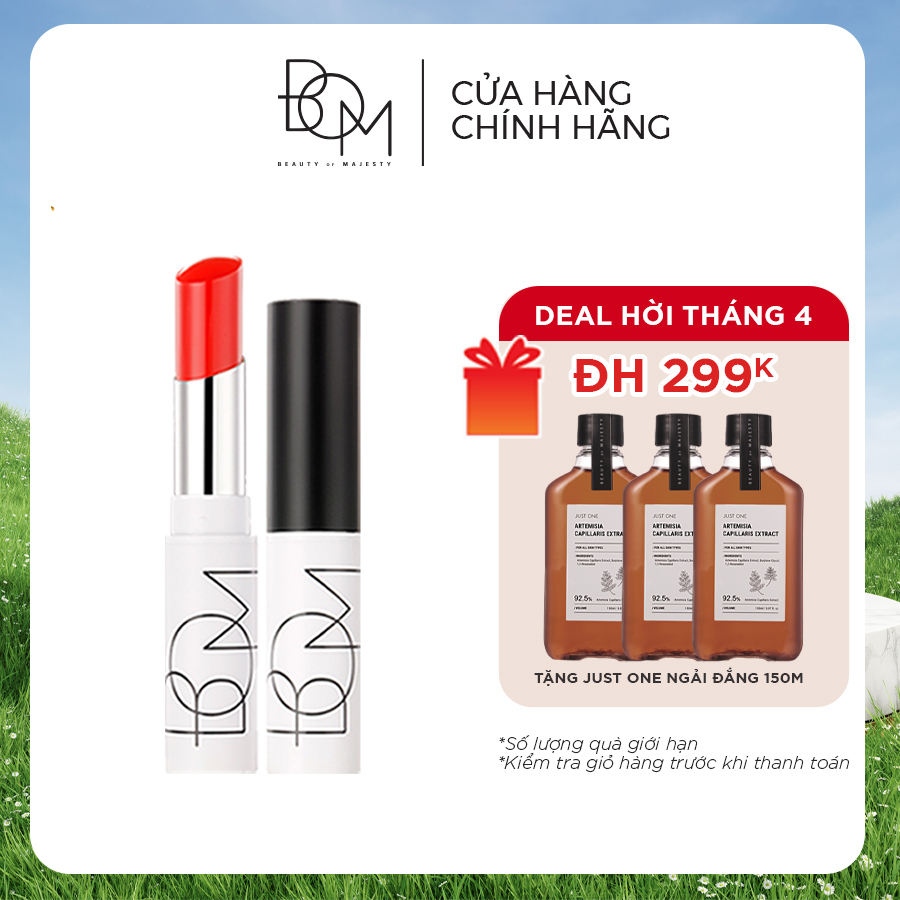 Son Dưỡng Môi Có Màu Dưỡng Ẩm Căng Bóng Cho Môi BOM Dewy Lip Balm 4.5g