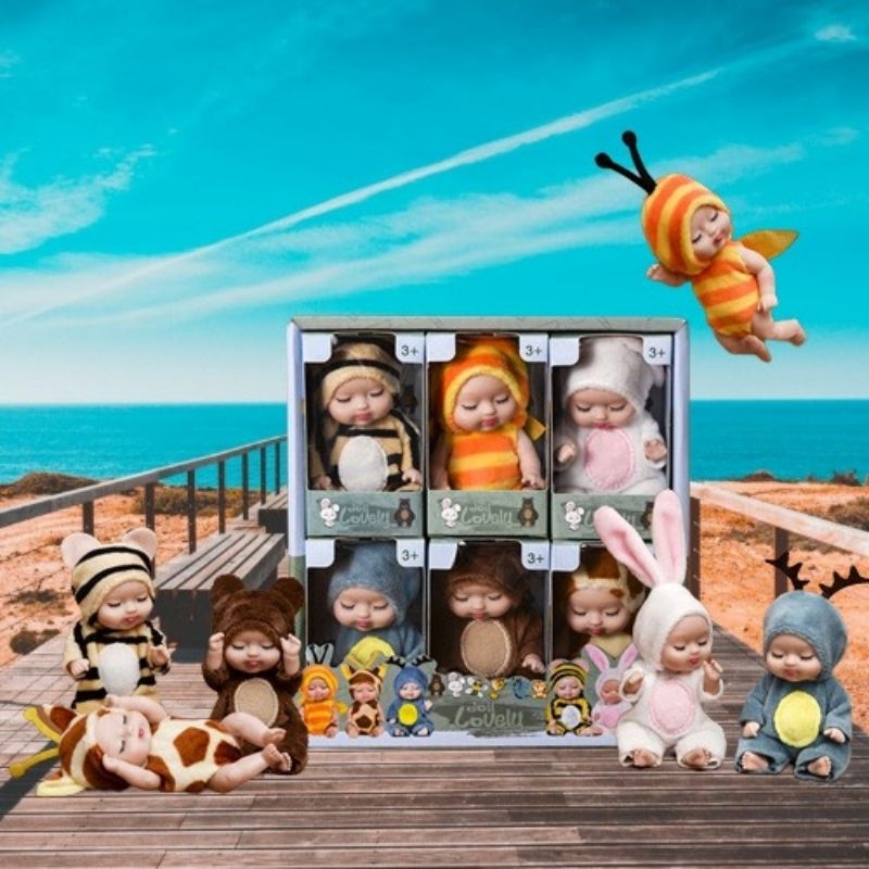 Búp Bê Em Bé Đang Ngủ Quần Áo Dễ Thương Xinh Xắn