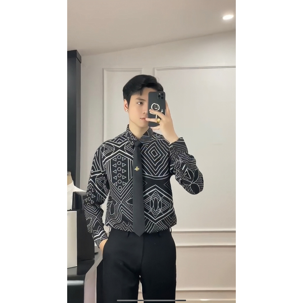 Sơ Mi Nam HOẠ TIẾT XỊN XÒ MỚI