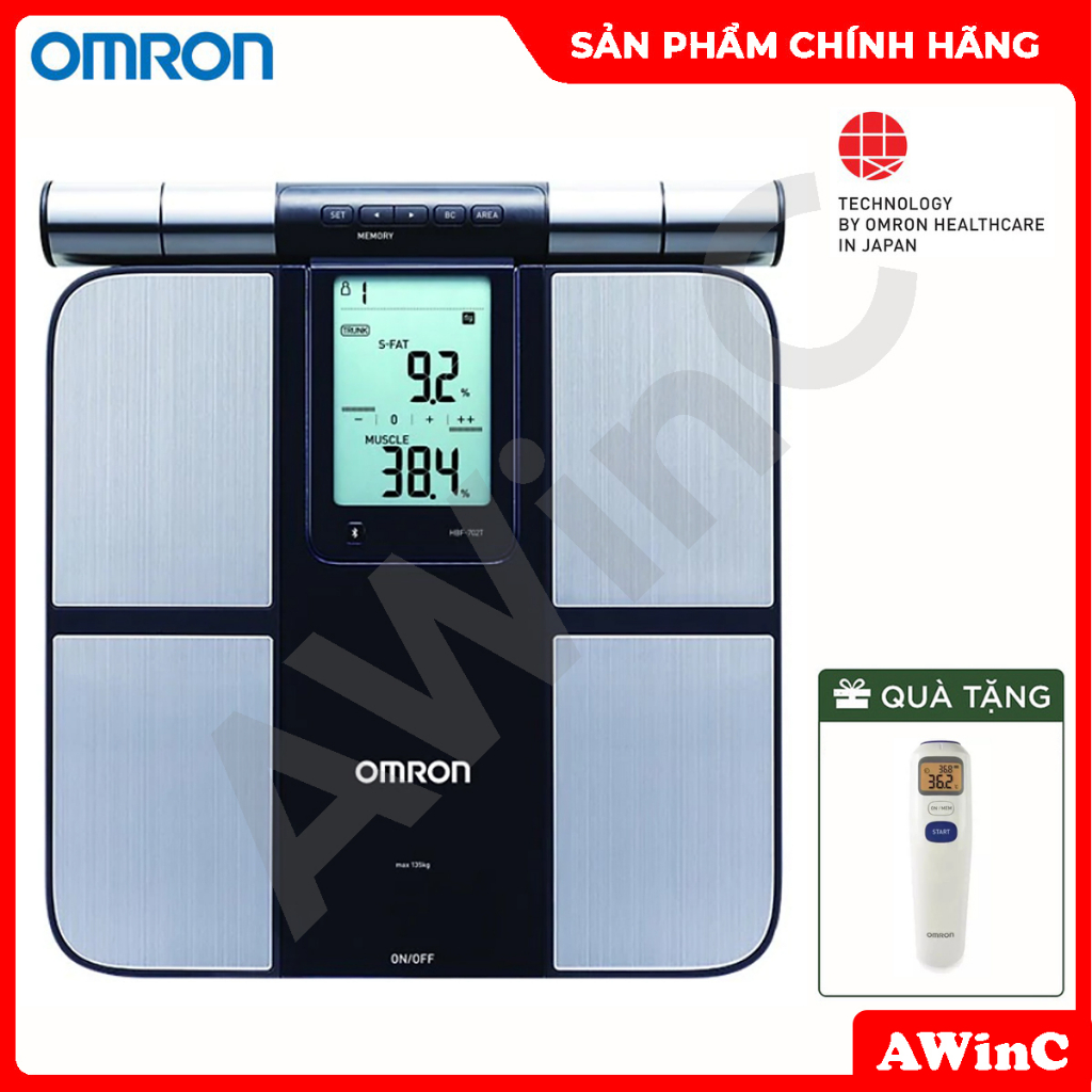 Máy Đo Thành Phần Cơ Thể OMRON HBF-702T Cao cấp