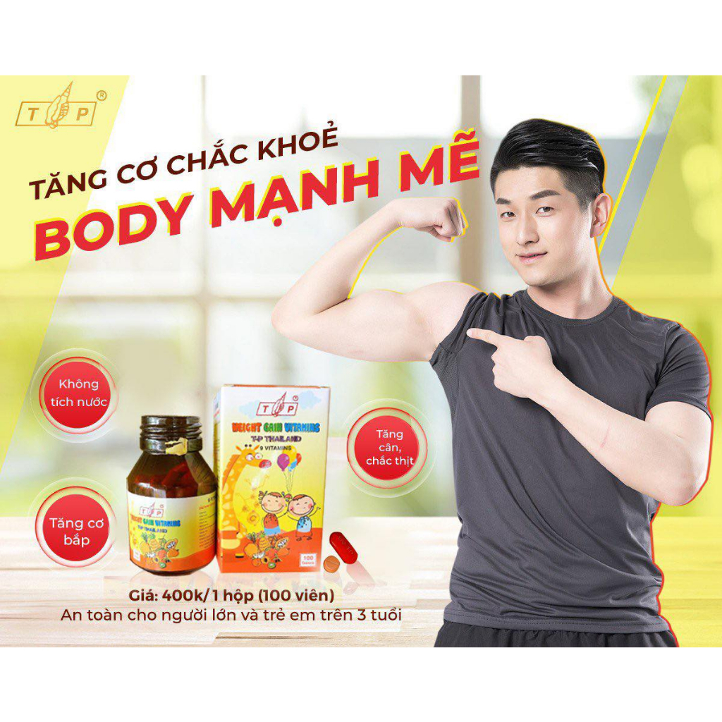 VITAMIN TĂNG CÂN TP Thái Lan Chính Hãng