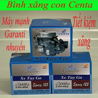 Bình Xăng Con Attila [ Đời Đầu ] / Spacy 125 Hiệu Centa [ Trái Ga Ø 24 ]