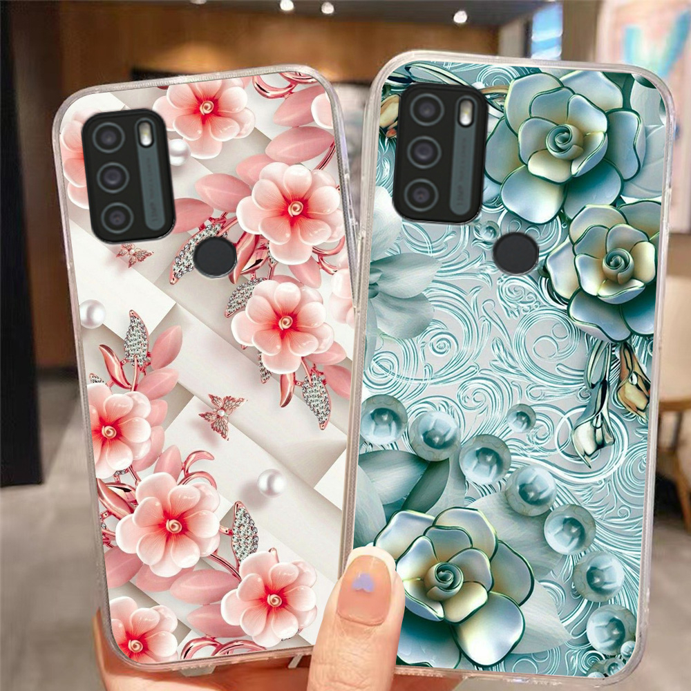 Ốp lưng vsmart Star 5 / vsmart Joy 4 / vsmart Live 4 in hình hoa nữ sang chảnh