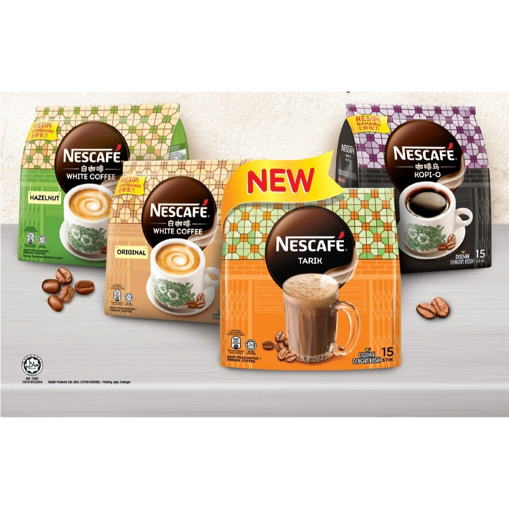 1 Gói Lẻ - Cà Phê Trắng Nescafé Malaysia