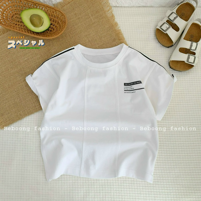 Set 3 áo thun cotton chất mát sát nách/ tank top mùa hè bé trai BeBoong mẫu mới 2023