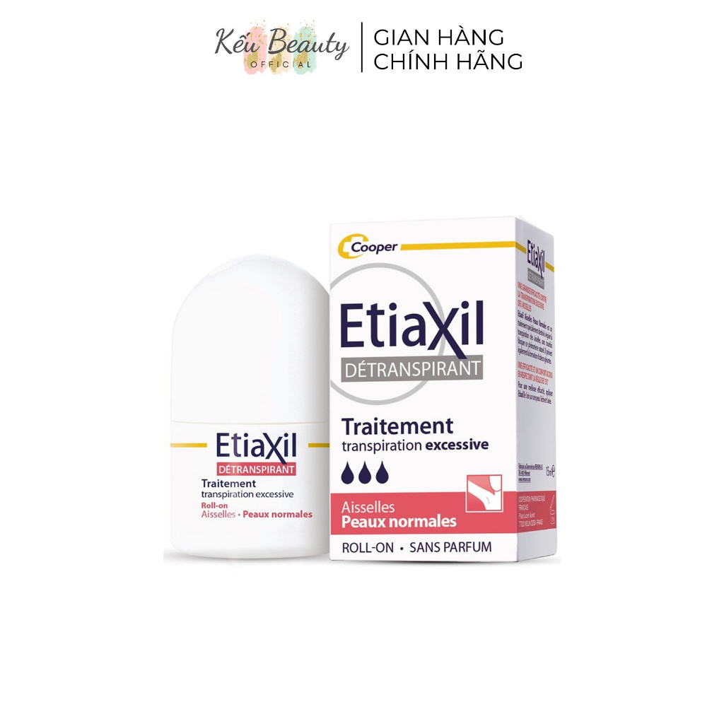 Lăn Khử Mùi Và Ngăn Mồ Hôi Chuyên Sâu Etiaxil 15ml-50ml