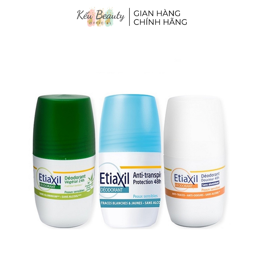 Lăn Khử Mùi Và Ngăn Mồ Hôi Chuyên Sâu Etiaxil 15ml-50ml