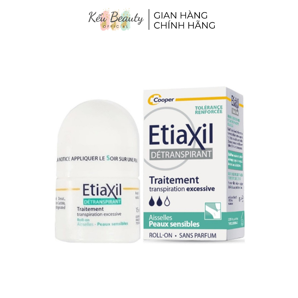 Lăn Khử Mùi Và Ngăn Mồ Hôi Chuyên Sâu Etiaxil 15ml-50ml