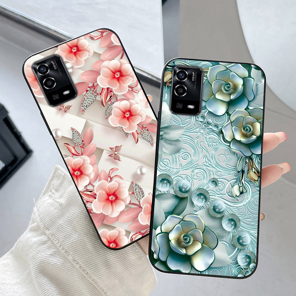 Ốp lưng oppo a55 4g / oppo a55 5g in hình hoa nữ sang chảnh