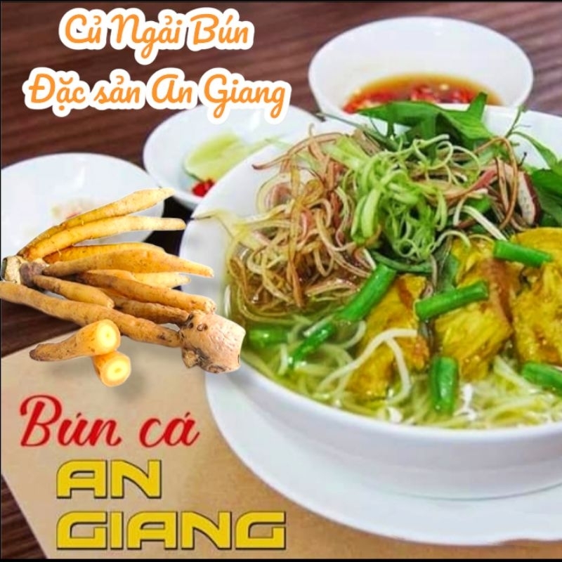 Củ ngải bún tươi - An Giang- Nấu bún cá, bún mắm