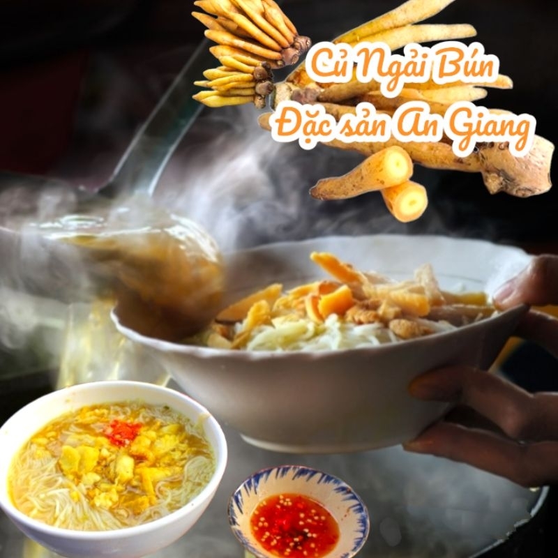 Củ ngải bún tươi - An Giang- Nấu bún cá, bún mắm