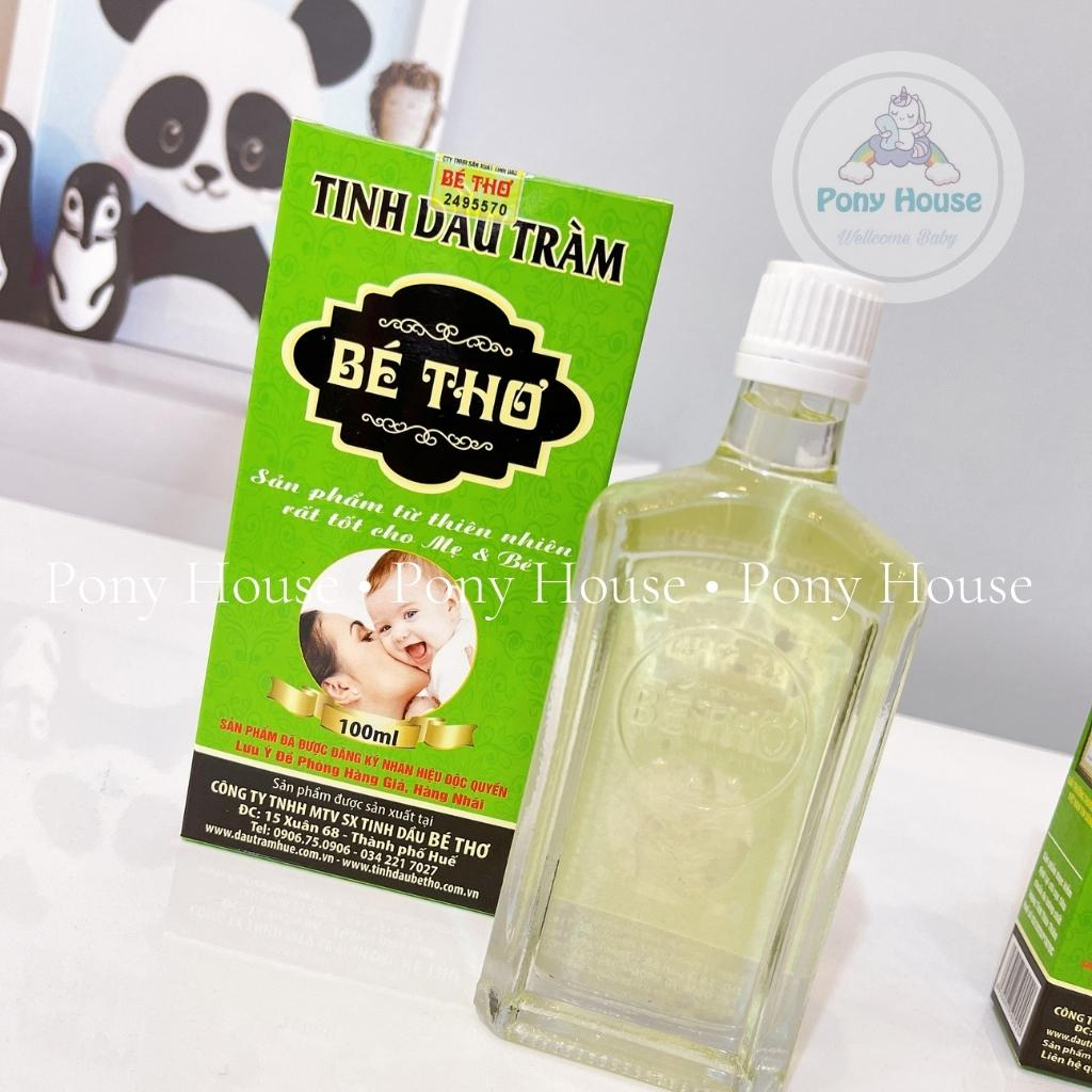 Tinh Dầu Tràm Huế Bé Thơ An Toàn Cho Bé Từ Sơ Sinh, Mẹ Bầu 50ml-100ml