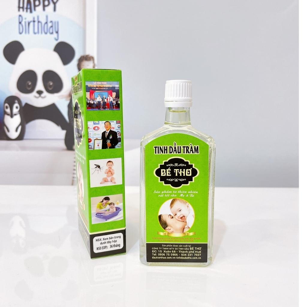 Tinh Dầu Tràm Huế Bé Thơ An Toàn Cho Bé Từ Sơ Sinh, Mẹ Bầu 50ml-100ml