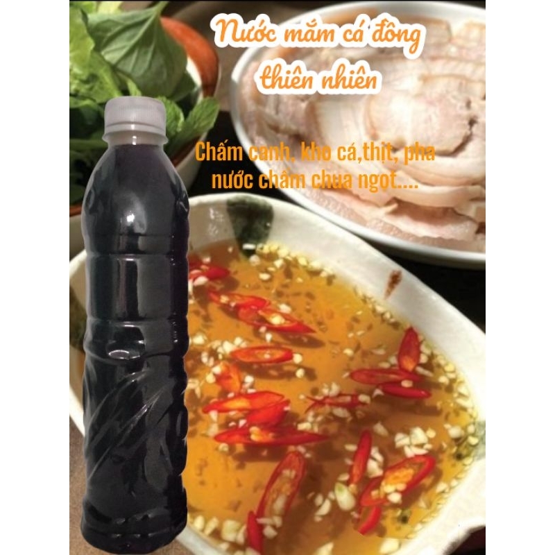 Nước mắm cá đồng thiên nhiên,nước mắm gia truyền, kho thịt, cá, chấm canh, làm nước chấm thơm ngon