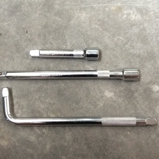 Tay vặn chữ L, tay nối dài 1/4' - 1/2