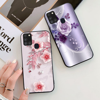 Ốp lưng Samsung a21s / a21 in hình hoa nữ sang chảnh