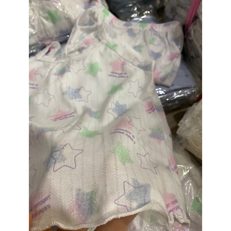 Bộ 2 dây thông hơi bèo nhún mềm mát cho bé gái