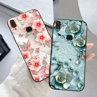 Ốp lưng vivo v9 , vivo y85 , vivo v9 youth in hình hoa nữ sang chảnh