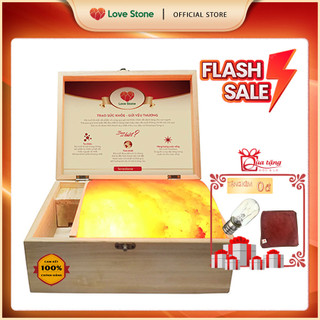 Hộp Đá Muối Himalaya LoveStone Massage Chân Standard Vip - Nhập Khẩu Pakistan
